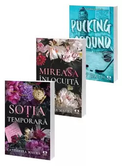 Pachet Sotia temporara + Mireasa inlocuita + Pucking around. Set 3 carti
