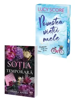 Pachet Sotia temporara + Povestea vietii mele . Set 2 carti