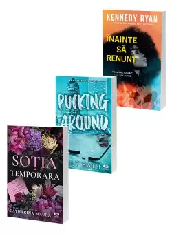 Pachet Sotia temporara + Pucking Around + Inainte sa renunt. Set 3 carti