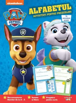 Patrula Catelusilor. Alfabetul. Activitati pentru prescolari