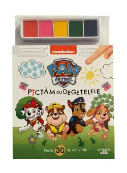 Patrula Catelusilor. Pictam cu degetelele