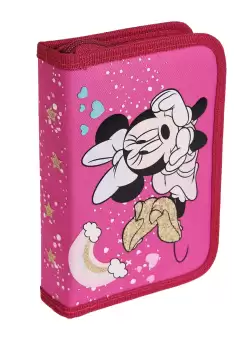Penar 1 fermoar &amp; 2 flaps, 19.5x13x3.5 cm Minnie