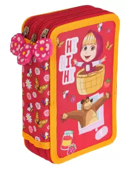 Penar 3 fermoare 20.5x12.5x7cm Masha