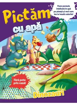 Pictam cu apa: Dinozauri