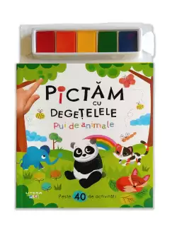 Pictam cu degetelele. Pui de animale