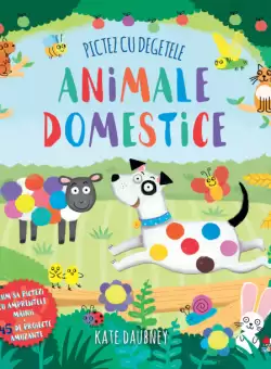 Pictez cu degetele. Animale domestice