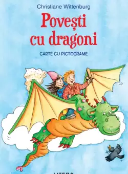 Povesti cu dragoni. Carte cu pictograme. Citesc cu ajutor (Nivelul 1)