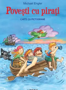 Povesti cu pirati. Carte cu pictograme. Citesc cu ajutor (Nivelul 1)