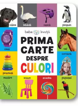 Prima carte despre culori. Bebe invata