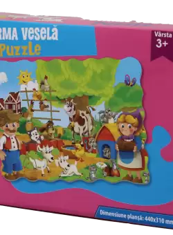 Puzzle Ferma Vesela 45 piese