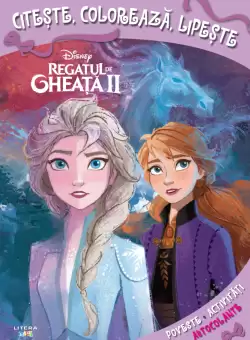 Regatul de gheata II. Citeste, coloreaza, lipeste