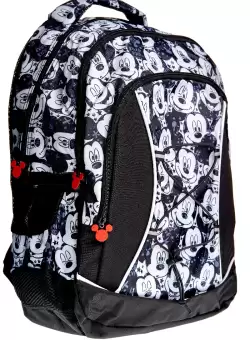 Rucsac gimnaziu 3 compartimente 45x30x16 cm Mickey