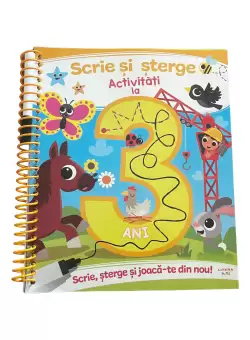 Scrie si sterge. Activitati la 3 ani
