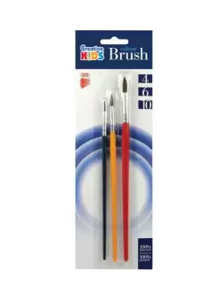 Set 3 pensule Creative Kids nr. 4 /6 /10