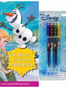Set carte + jucarie - Disney Highlighter &amp; Gel Pen