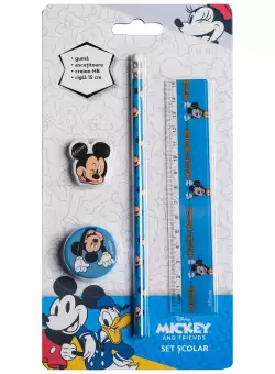 Set de scris 4 piese Mickey