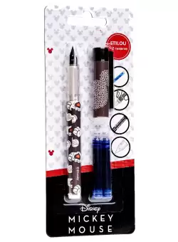 Stilou Mickey Mouse cu 2 rezerve cerneala