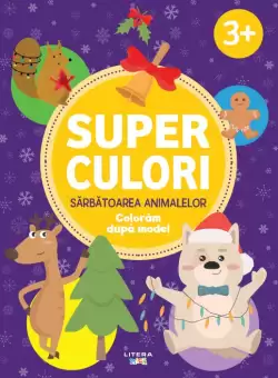 Superculori. Sarbatoarea animalelor. Coloram dupa model (3+)