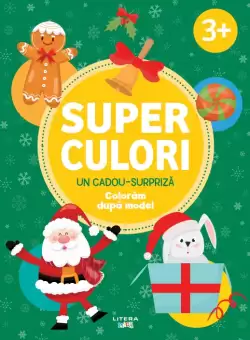 Superculori. Un cadou-surpriza. Coloram dupa model (3+)