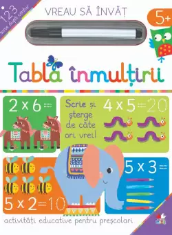 Vreau sa invat. Tabla inmultirii